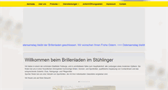 Desktop Screenshot of brillenladen.net